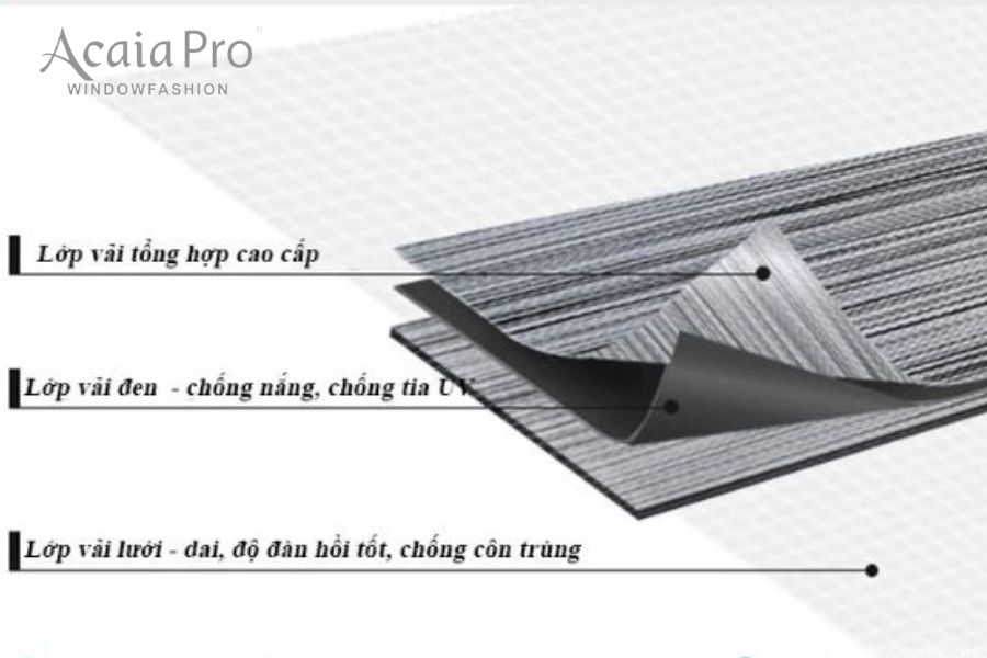 Rèm cầu vồng Acaia Pro
